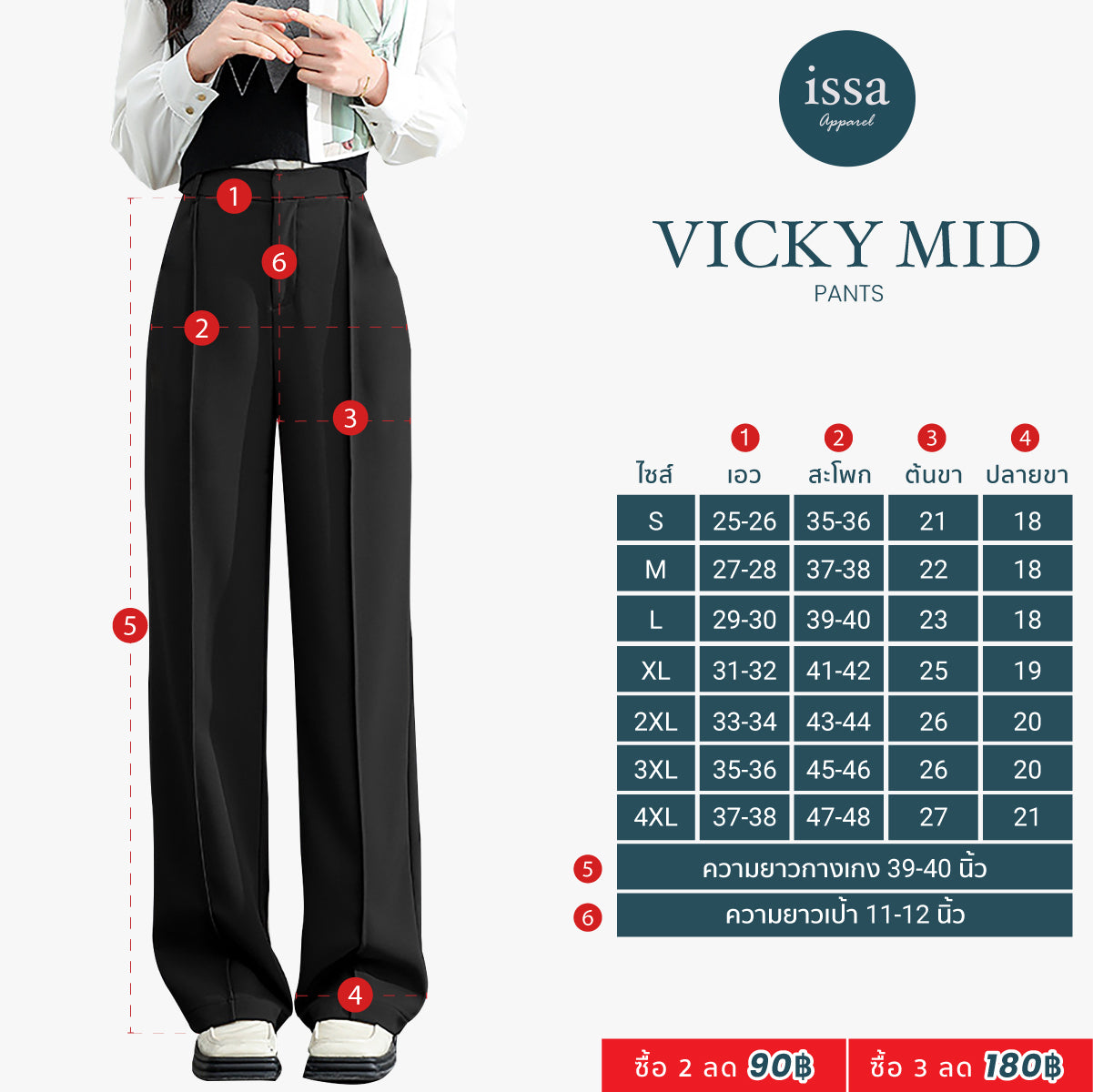 Vicky Mid pants