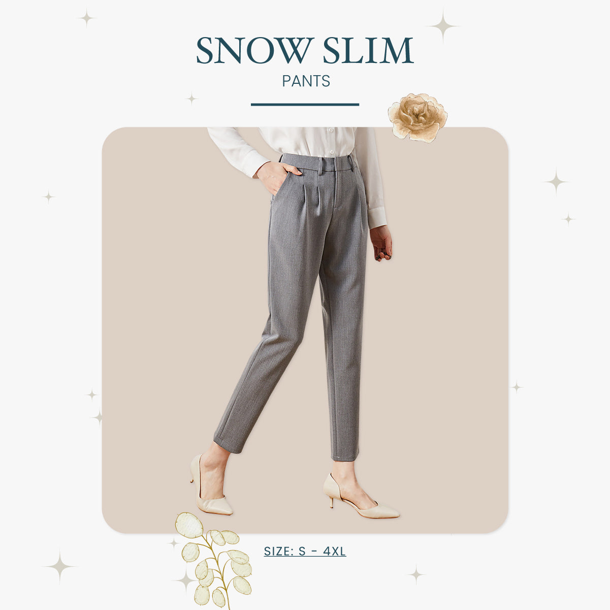 Snow Slim Pants
