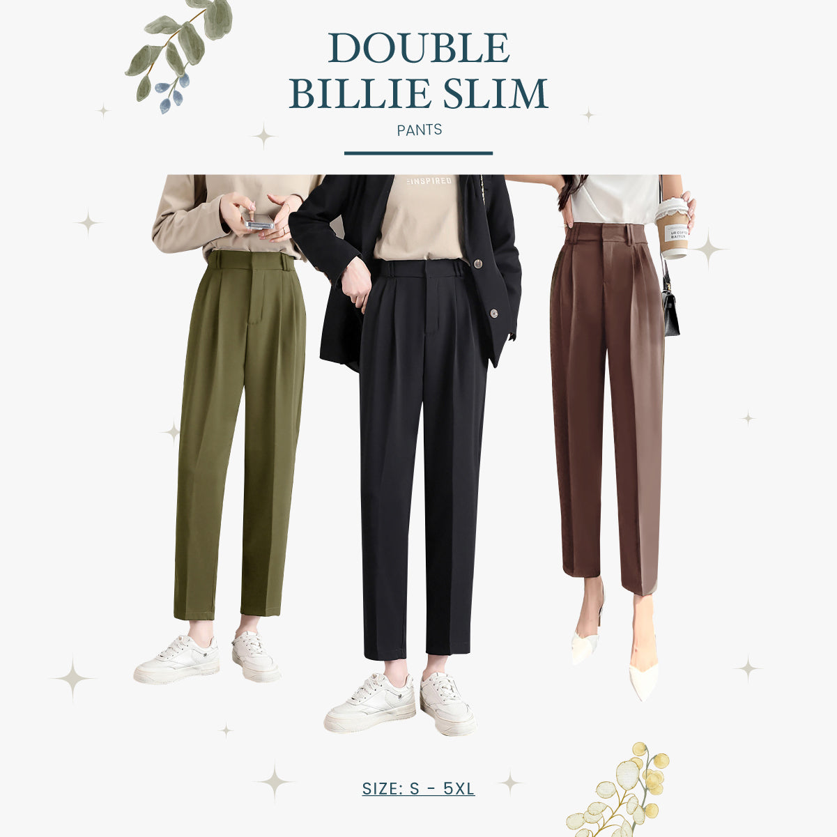 Double Billie Slim pants