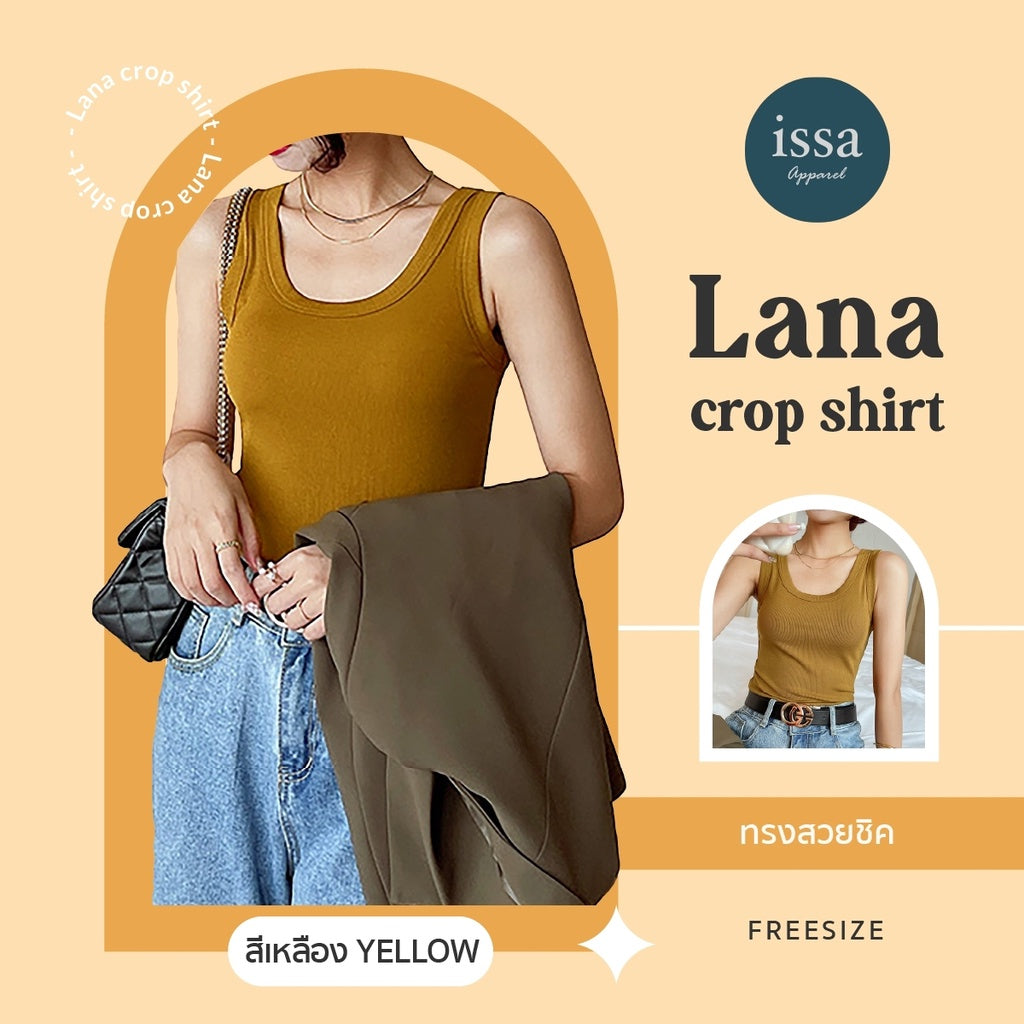Lana crop shirt