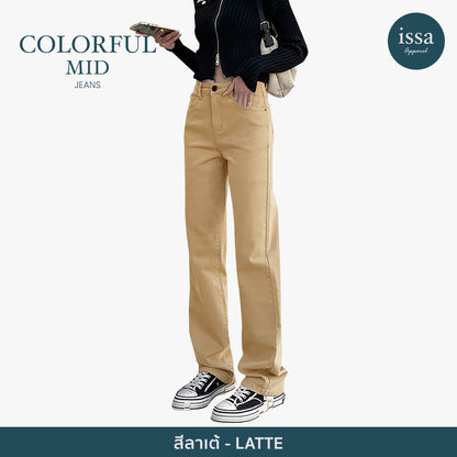 Colorful Mid jeans