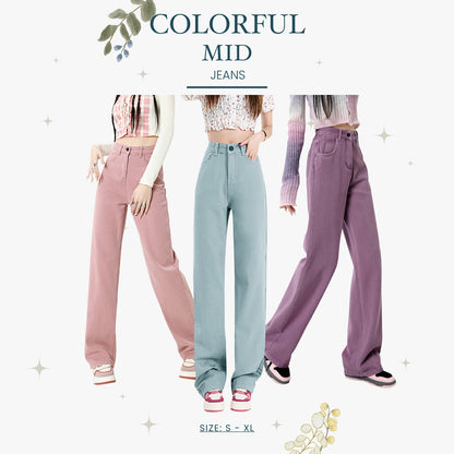 Colorful Mid jeans