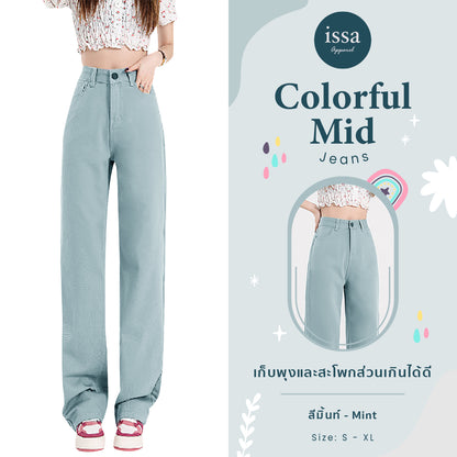 Colorful Mid jeans