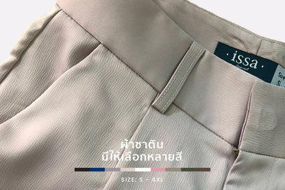 Urban satin mid pants