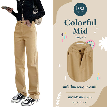 Colorful Mid jeans
